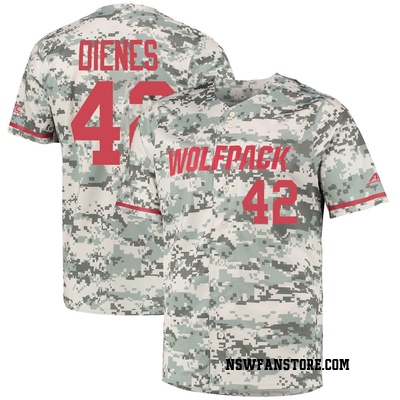 Men's Jacob Dienes NC State Wolfpack Replica Baseball Jersey - Camo