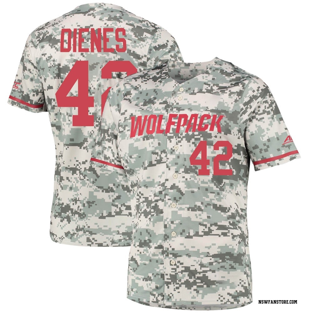 Women's Jacob Dienes NC State Wolfpack Replica Baseball Jersey - Camo