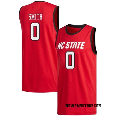 Youth Terquavion Smith NC State Wolfpack Replica Basketball Jersey - Red